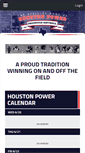 Mobile Screenshot of houstonsoftball.com